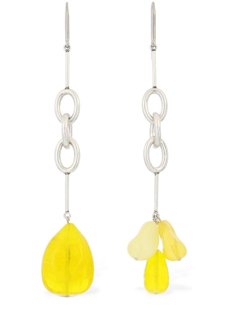 Isabel Marant Delightful Mismatched Pendant Earrings