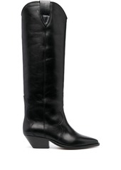 Isabel Marant Denvee 40mm leather knee-high boots