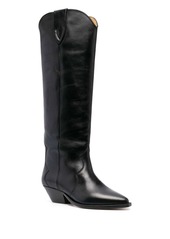 Isabel Marant Denvee 40mm leather knee-high boots