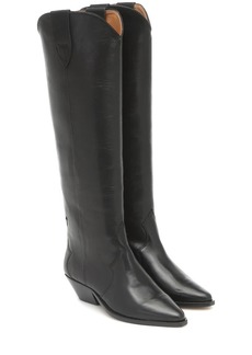 Isabel Marant Denvee leather knee-high boots