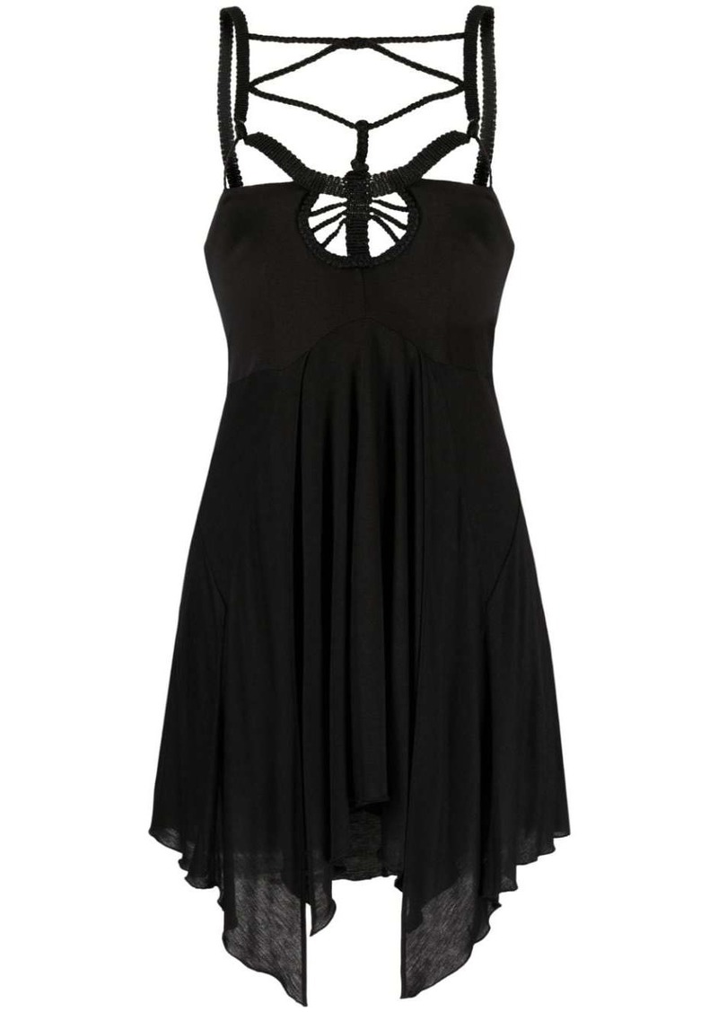 Isabel Marant Diana macramé-trim minidress