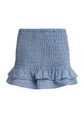 Isabel Marant Dorela Chambray Mini Skirt