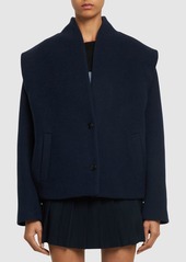 Isabel Marant Drogo Buttoned Wool Blend Jacket