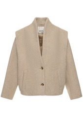 Isabel Marant Drogo Buttoned Wool Blend Jacket