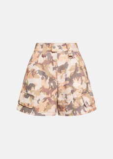 Isabel Marant Eliano high-rise denim shorts