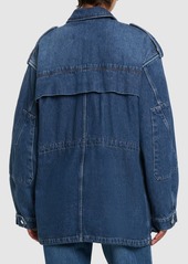 Isabel Marant Elize Cotton Jacket W/ Patch Pockets