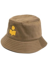 Isabel Marant embroidered-logo bucket hat