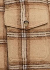 Isabel Marant Faxona Checked Wool Jacket