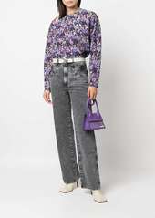 Isabel Marant floral-print stretch-silk blouse