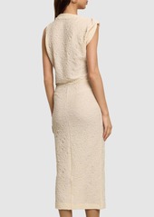 Isabel Marant Franzy Cotton Blend Midi Dress