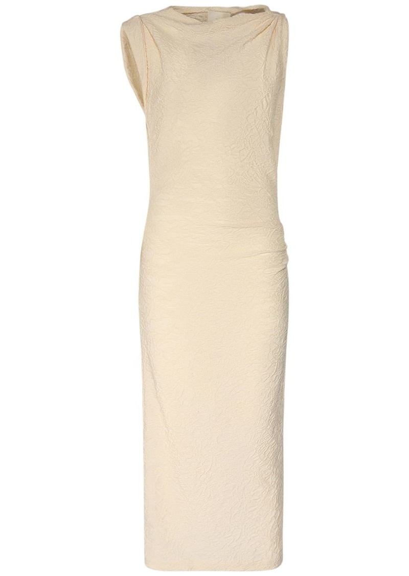 Isabel Marant Franzy Cotton Blend Midi Dress