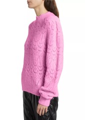 Isabel Marant Galini Alpaca-Blend Pointelle Sweater