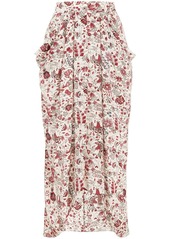 Isabel Marant Ginkinali floral-print skirt