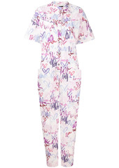 Isabel Marant graphic-print linen-blend jumpsuit