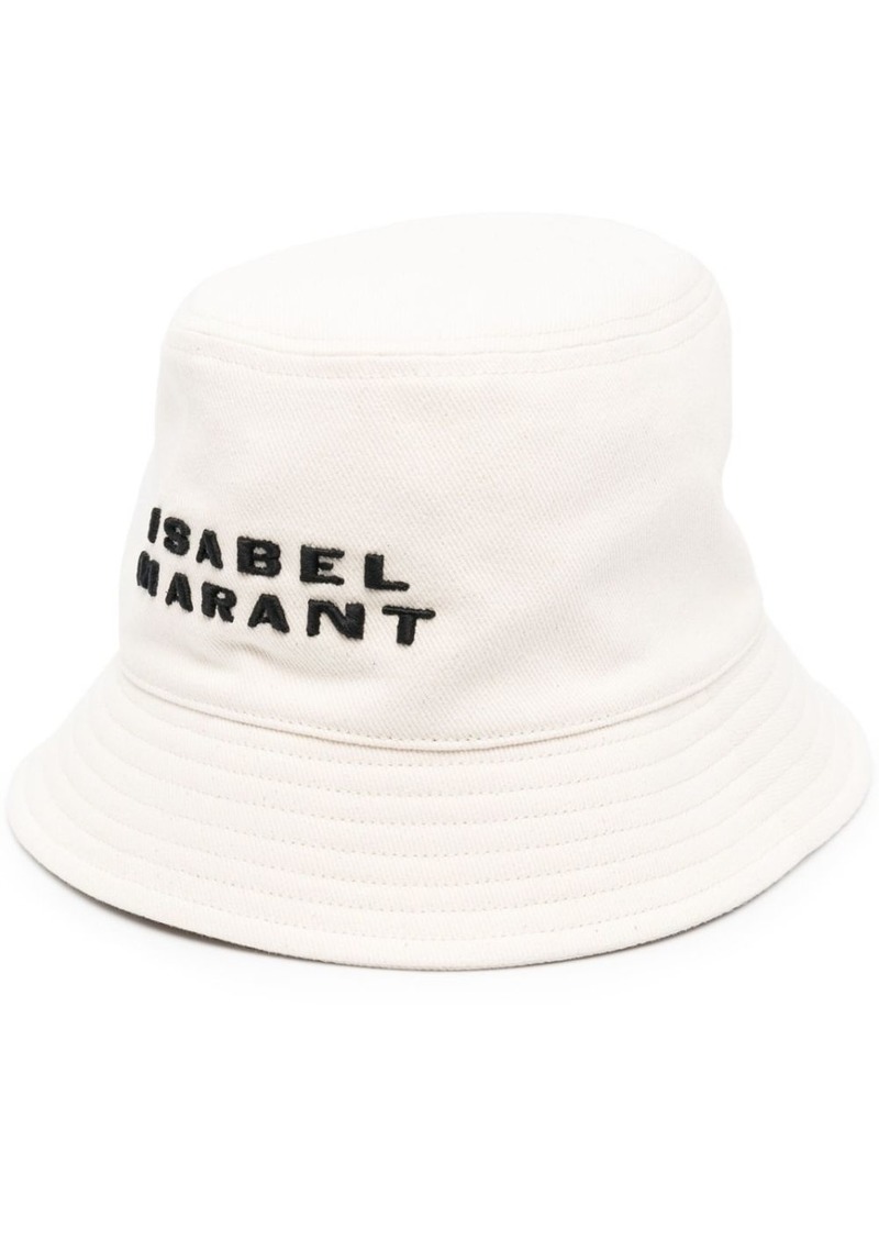 Isabel Marant Haley logo bucket hat