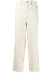 Isabel Marant high-rise cropped jeans