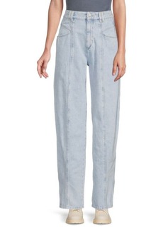 Isabel Marant High Rise Faded Jeans