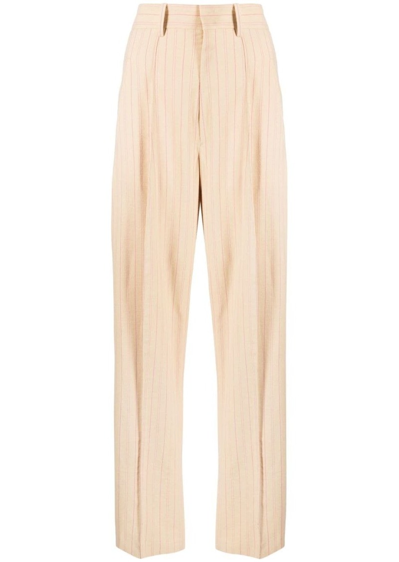 Isabel Marant high-waisted straight-leg trousers