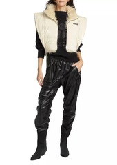 Isabel Marant Hoodiali Quilted Puffer Vest