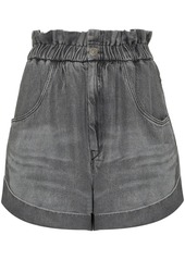 Isabel Marant Itea paperbag-waist denim shorts