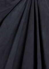 Isabel Marant - Aleati scalloped suede mini dress - Blue - FR 34