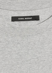 Isabel Marant - Annax cotton-jersey T-shirt - Gray - FR 34
