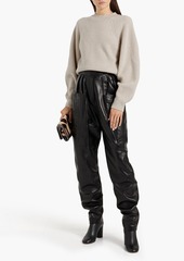 Isabel Marant - Azel wool and cashmere-blend sweater - Neutral - FR 34