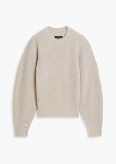 Isabel Marant - Azel wool and cashmere-blend sweater - Neutral - FR 34