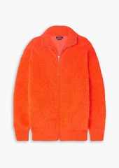 Isabel Marant - Brushed knitted zip-up cardigan - Orange - S