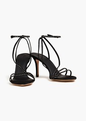 Isabel Marant - Crystal-embellished suede sandals - Black - EU 36