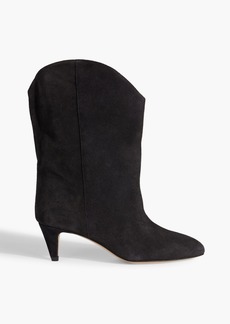 Isabel Marant - Dernee suede ankle boots - Black - EU 36