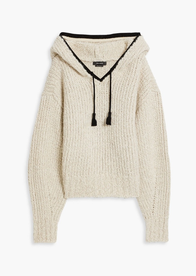 Isabel Marant - Eleana ribbed-knit sweater - White - 0