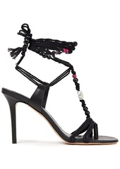 Isabel Marant - Embellished leather sandals - Black - EU 36
