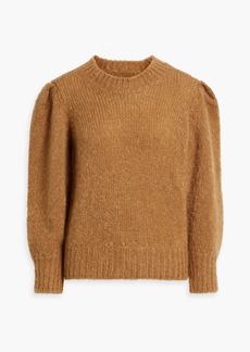 Isabel Marant - Emma mohair-blend sweater - Brown - FR 42