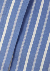 Isabel Marant - Enza striped silk shirt - Blue - FR 34