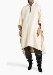 Isabel Marant - Eowyn wool-blend felt hooded poncho - White - 0