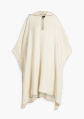 Isabel Marant - Eowyn wool-blend felt hooded poncho - White - 0