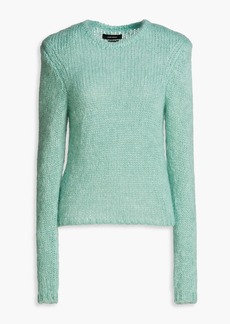 Isabel Marant - Ribbed wool and mohair-blend sweater - Green - FR 34