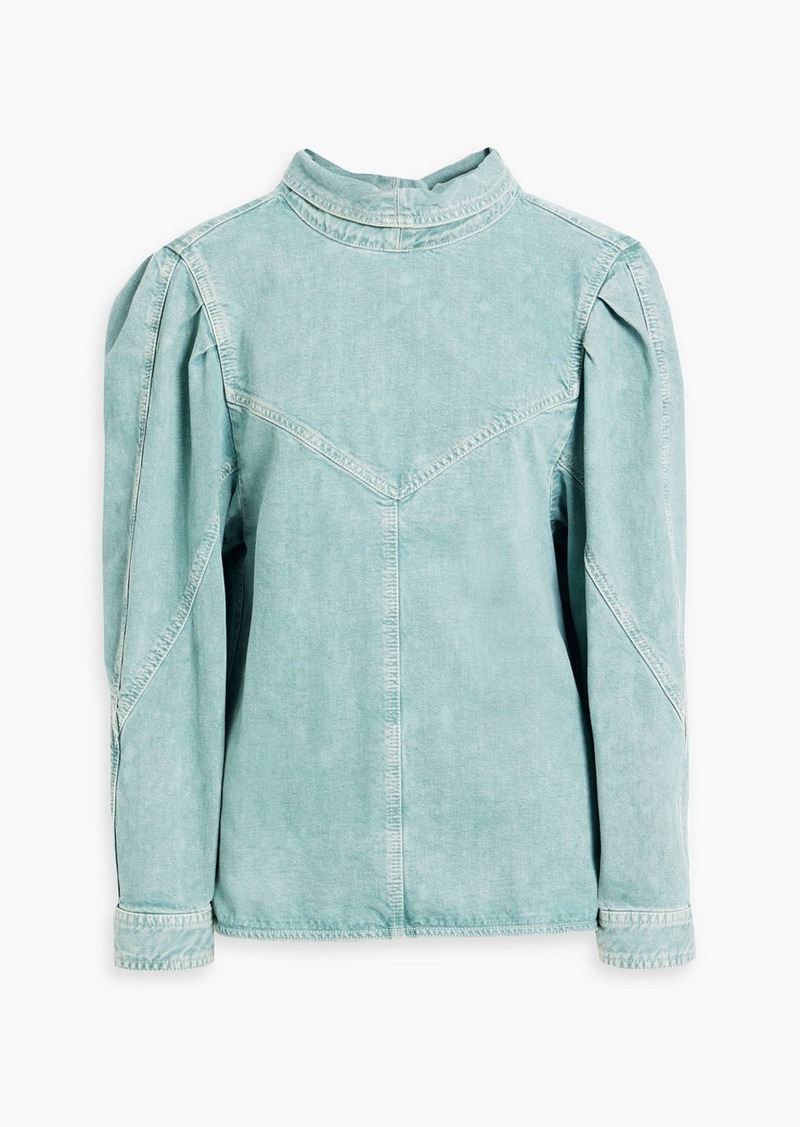 Isabel Marant - Espera denim top - Blue - FR 36