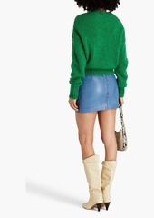 Isabel Marant - Estelle mohair-blend sweater - Green - FR 34