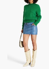 Isabel Marant - Estelle mohair-blend sweater - Green - FR 34