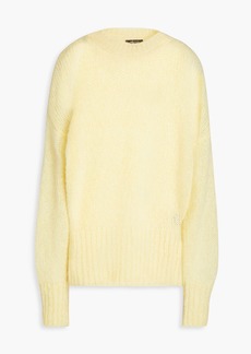 Isabel Marant - Estelle mohair-blend sweater - Yellow - FR 34