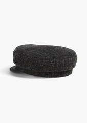 Isabel Marant - Evie wool-tweed cap - Black - 56 cm