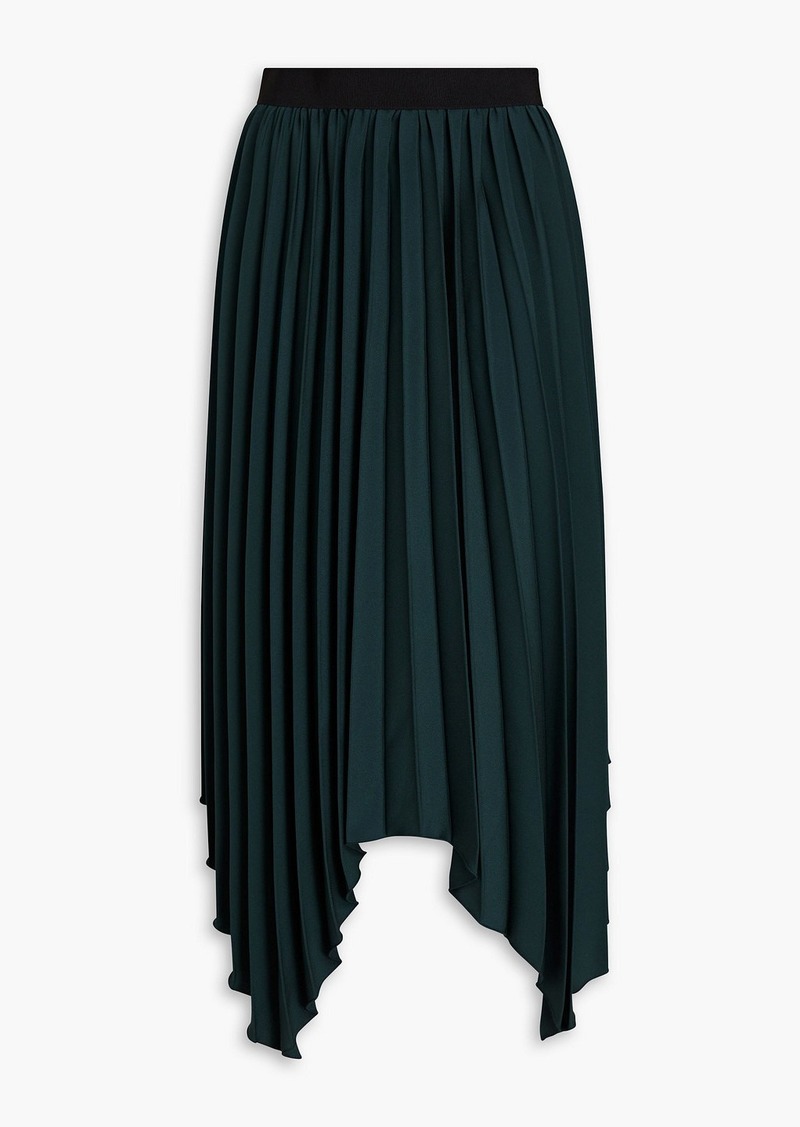 Isabel Marant - Felixa pleated crepe midi skirt - Green - 1