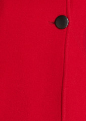 Isabel Marant - Double-breasted wool-blend felt jacket - Red - FR 34