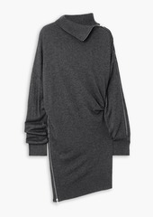 Isabel Marant - Gaelys knitted mini dress - Gray - FR 36