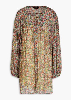 Isabel Marant - Orion floral-print silk-georgette mini dress - Multicolor - FR 34