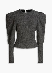 Isabel Marant - Bouclé wool-blend top - Gray - FR 40