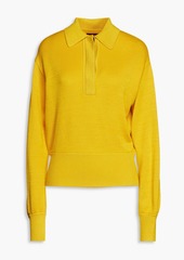 Isabel Marant - Heron wool-blend polo sweater - Yellow - FR 34