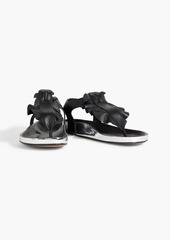 Isabel Marant - Isele ruffled leather sandals - Black - EU 41